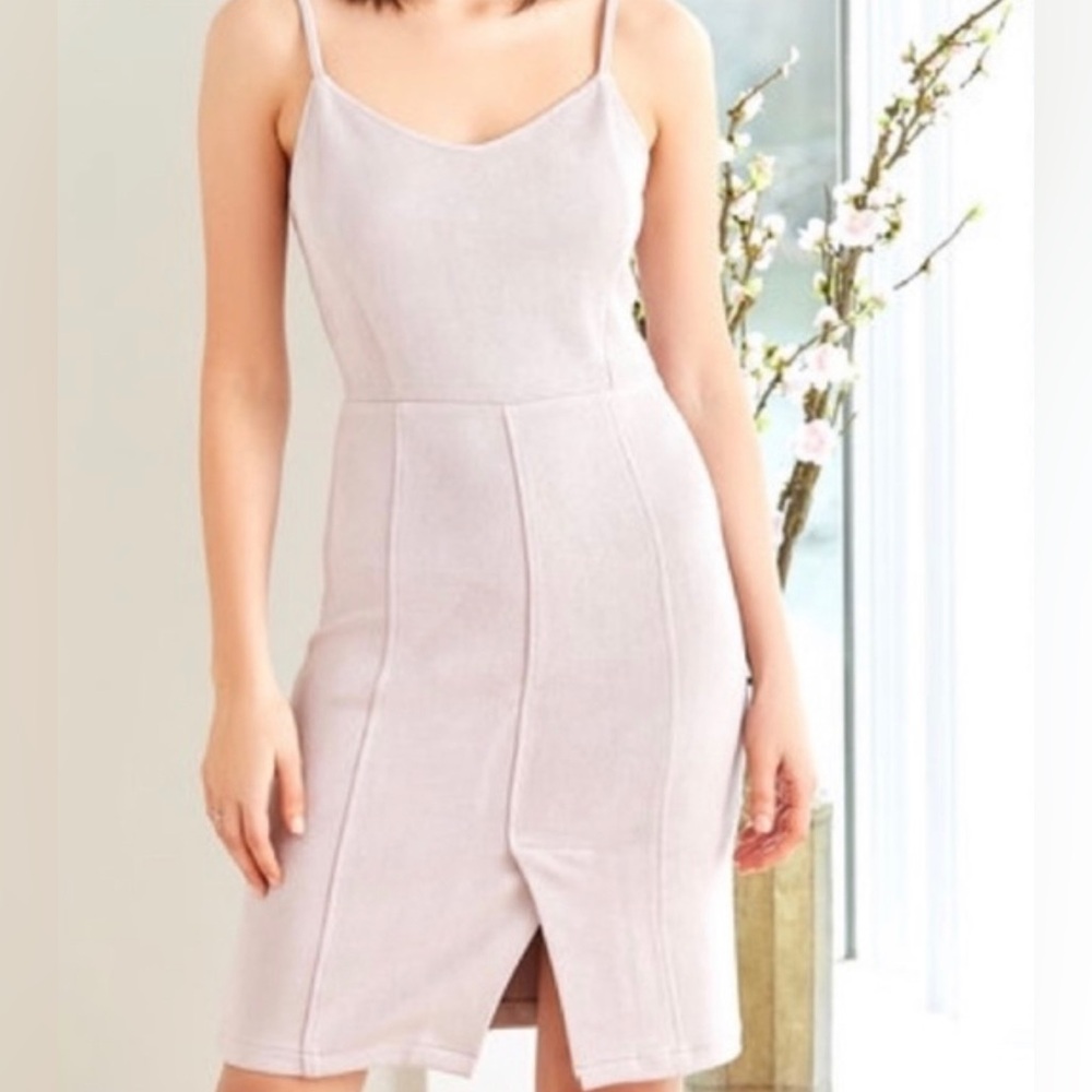Elizabeth Crosby Gabrielle Slip Dress Color Blue